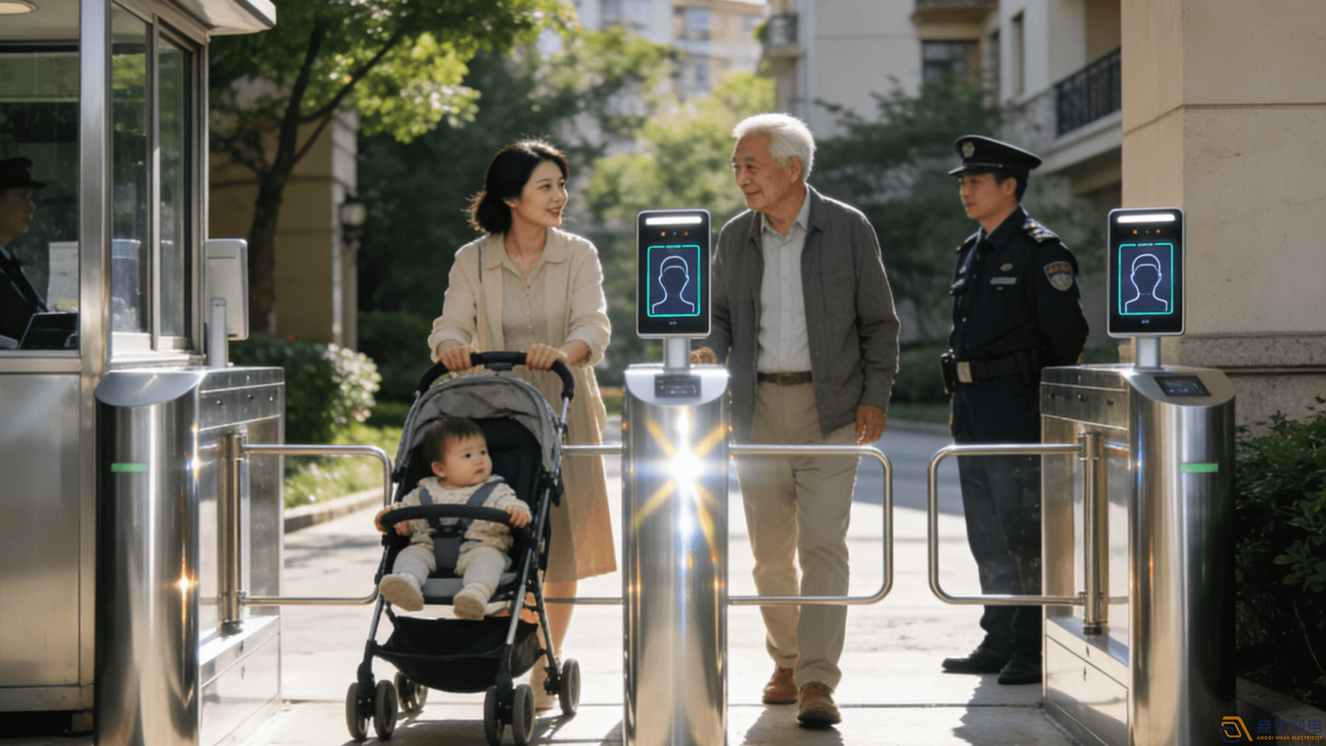 基于人工智能的閘機人臉識別門禁系統