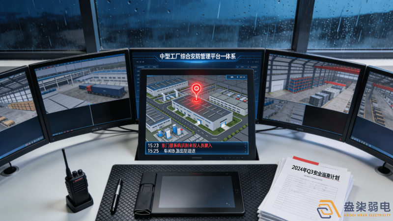 中型工廠綜合安防管理平臺一體機(jī)應(yīng)用說明