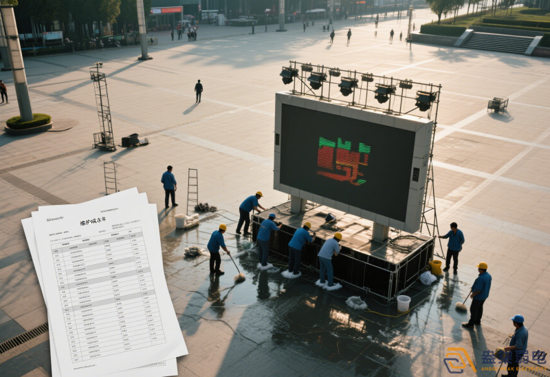 室外LED屏的維護成本是多少？