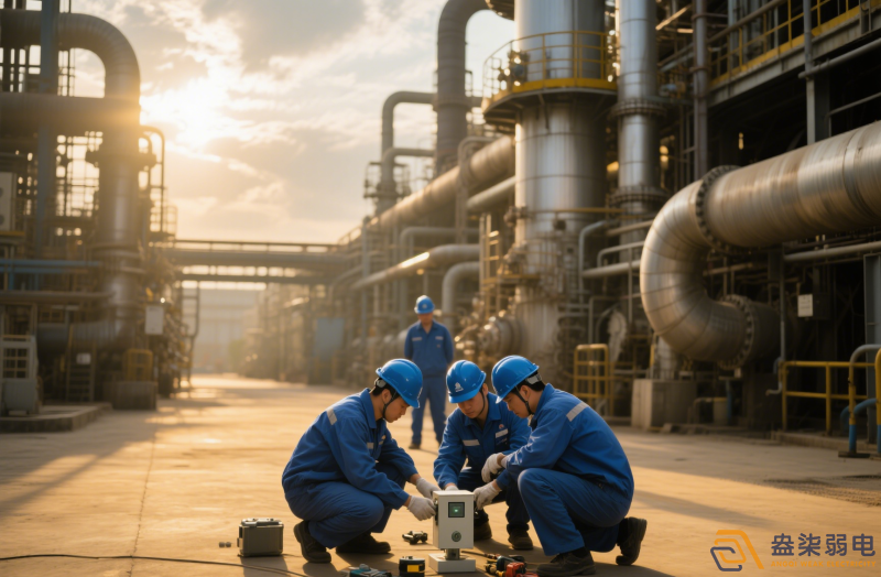 化工廠低成本人員定位系統搭建